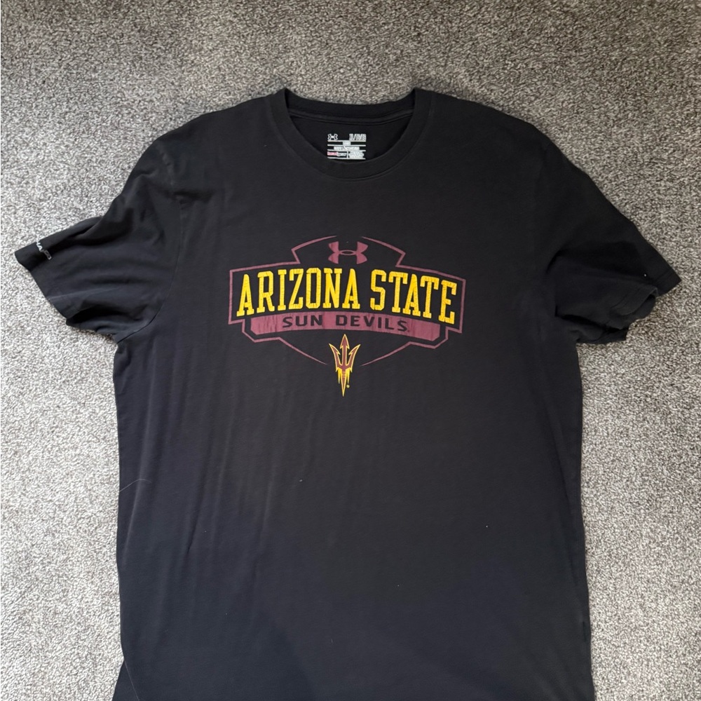 Under Armour Black Arizona State Sun Devils Graphic Tee